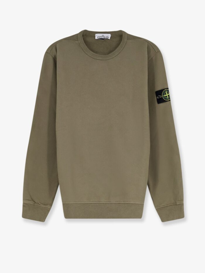 stone island organic cotton sweatshirt Stone Island Organic Cotton Sweatshirt