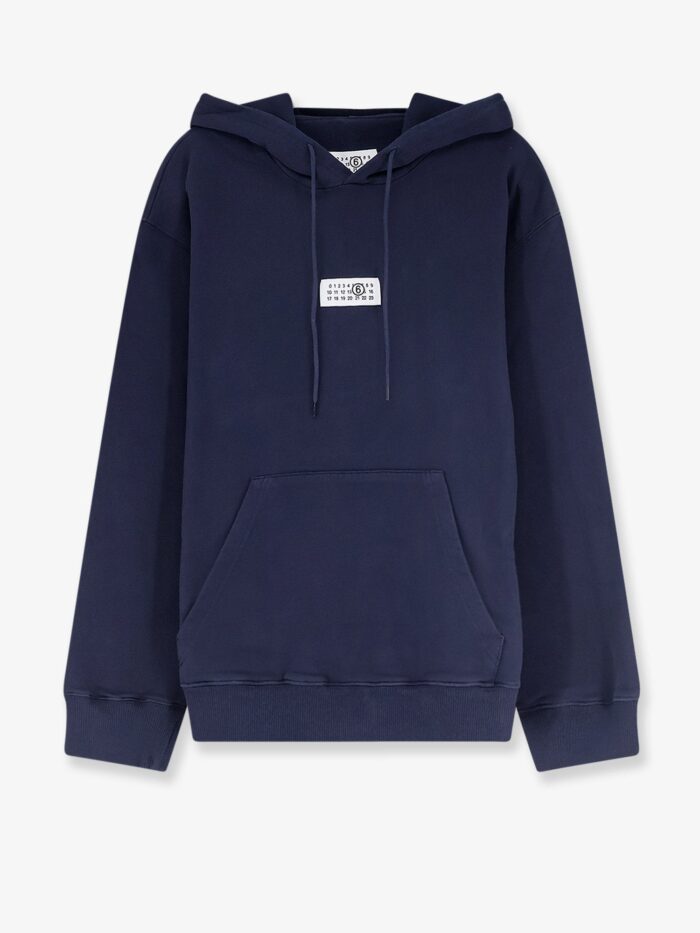 mm6 maison margiela organic cotton sweatshirt MM6 MAISON MARGIELA Organic Cotton Sweatshirt