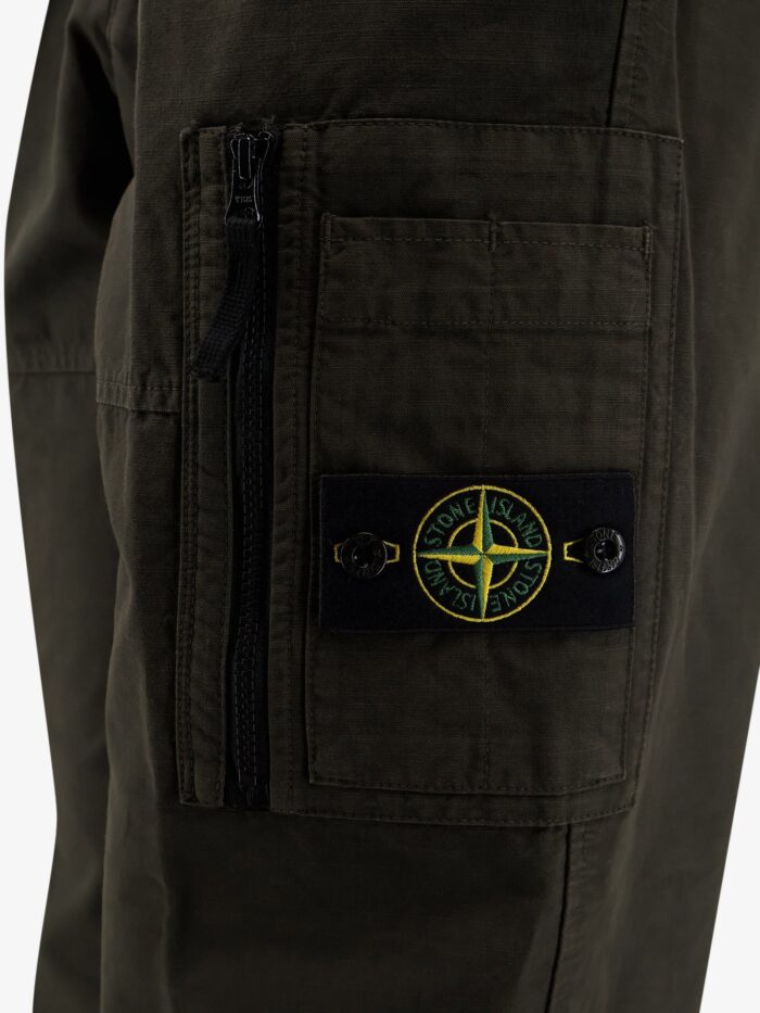 Stone Island Organic Cotton Trousers