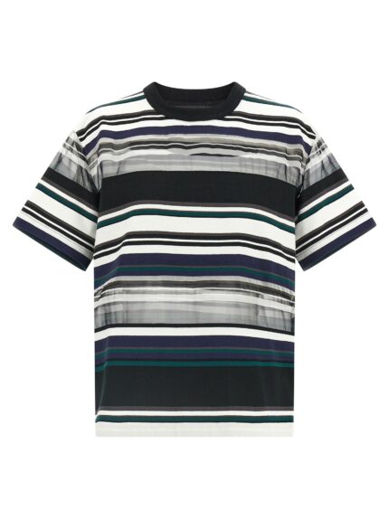 SACAI Organza Insert T-shirt