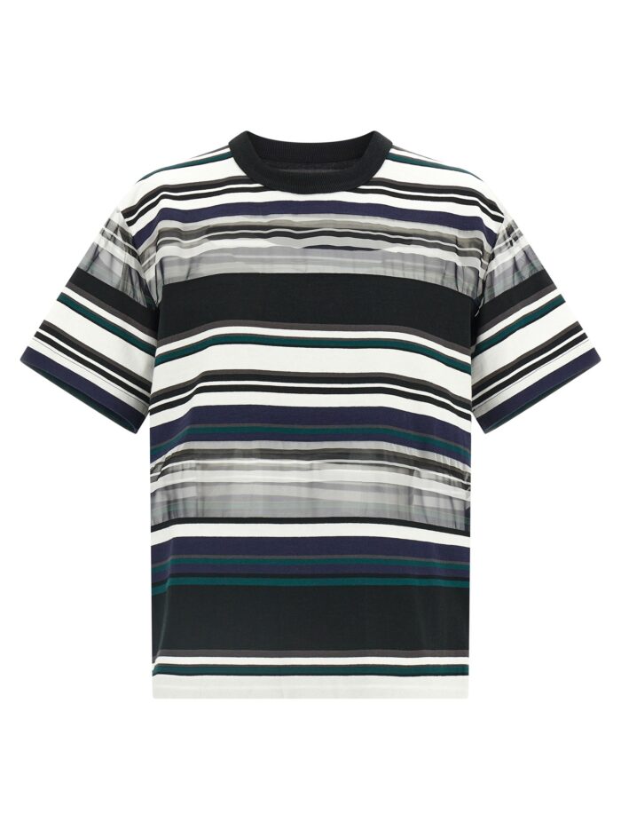 SACAI Organza Insert T-shirt