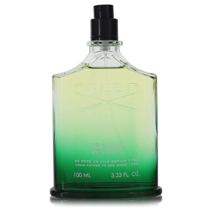 Original Vetiver By Creed - Eau De Parfum Spray (Tester) 3.3 Oz - Image 1