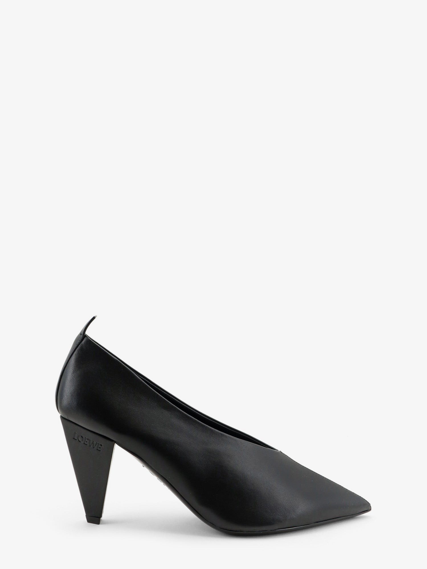 LOEWE Origami Cubic Leather Pumps