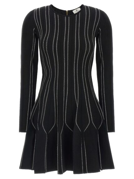 Elisabetta Franchi Origami Knit Dress