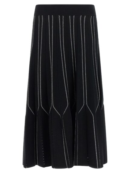 Elisabetta Franchi Origami Knit Skirt
