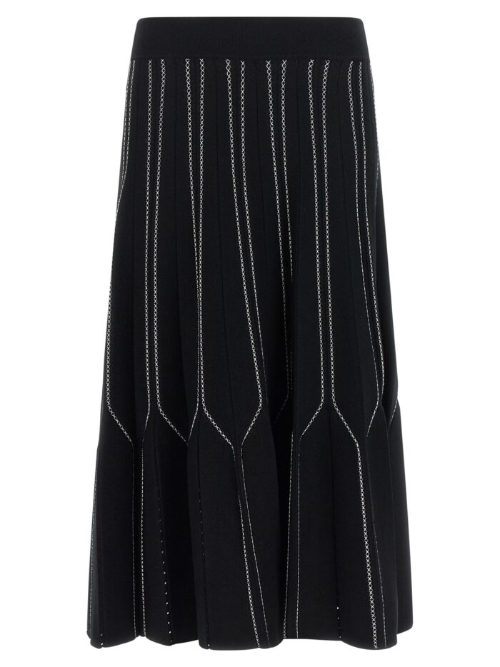elisabetta franchi origami knit skirt Elisabetta Franchi Origami Knit Skirt