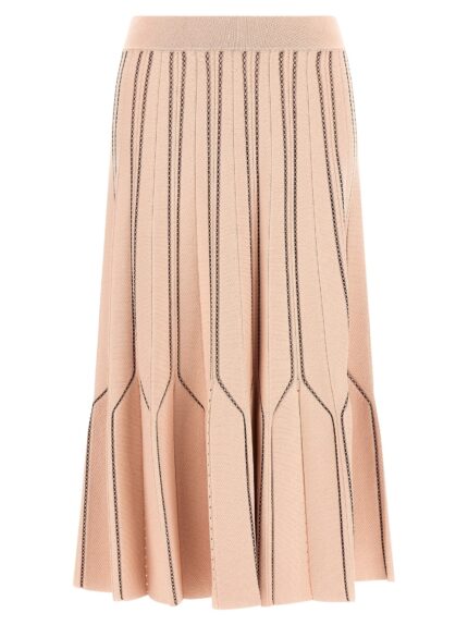 Elisabetta Franchi Origami Knit Skirt