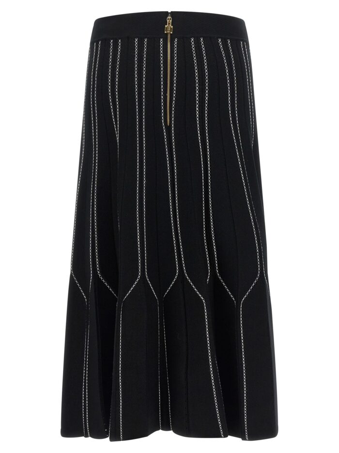 Elisabetta Franchi Origami Knit Skirt