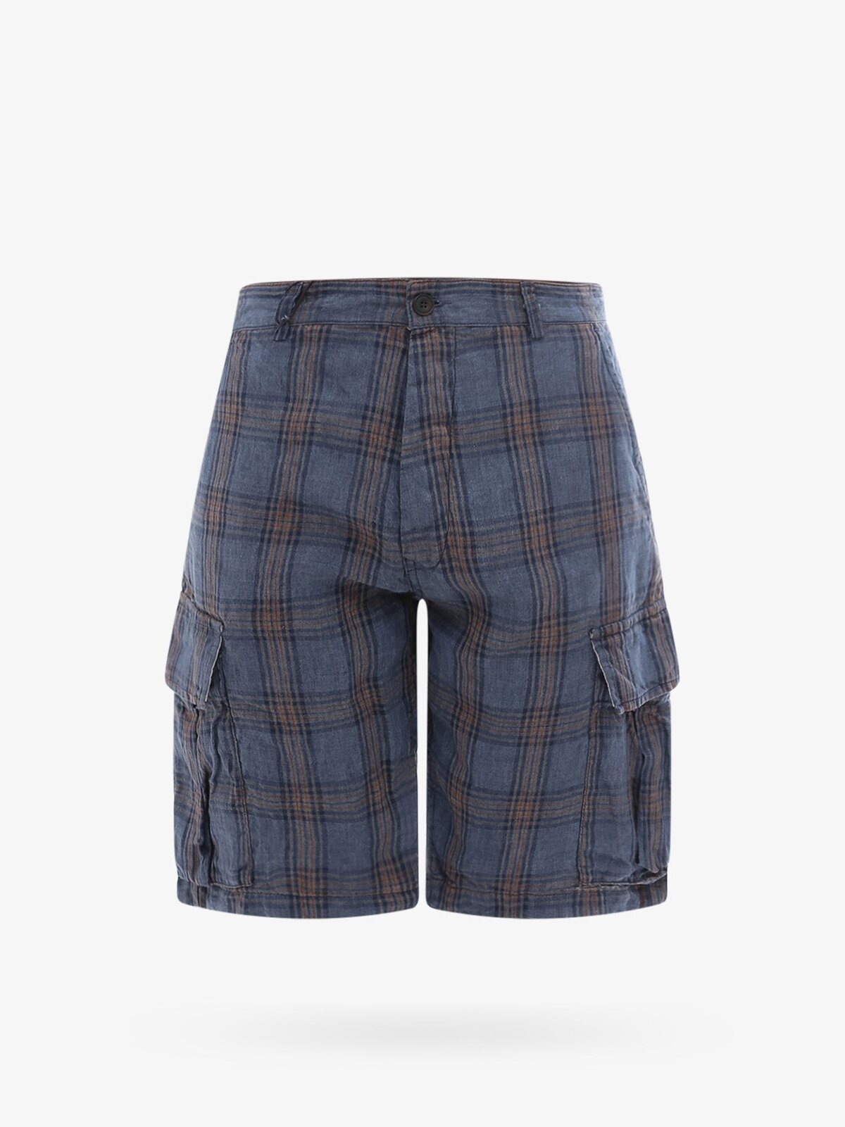 ORIGINAL VINTAGE Linen Madras Bermuda Shorts