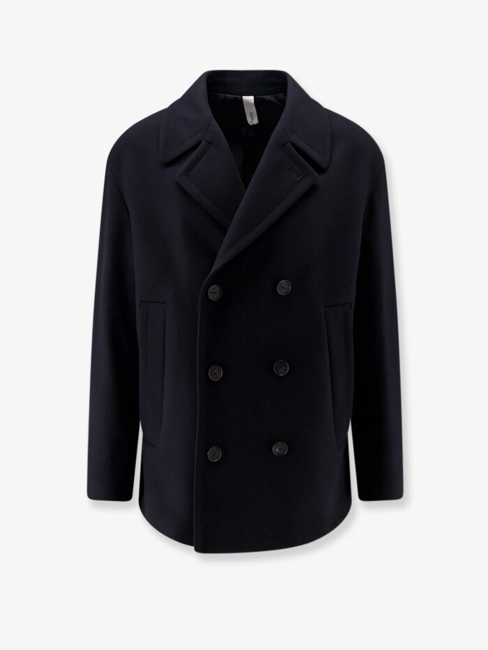 hevo orno virgin wool blend peacoat Hevo Orno Virgin Wool Blend Peacoat
