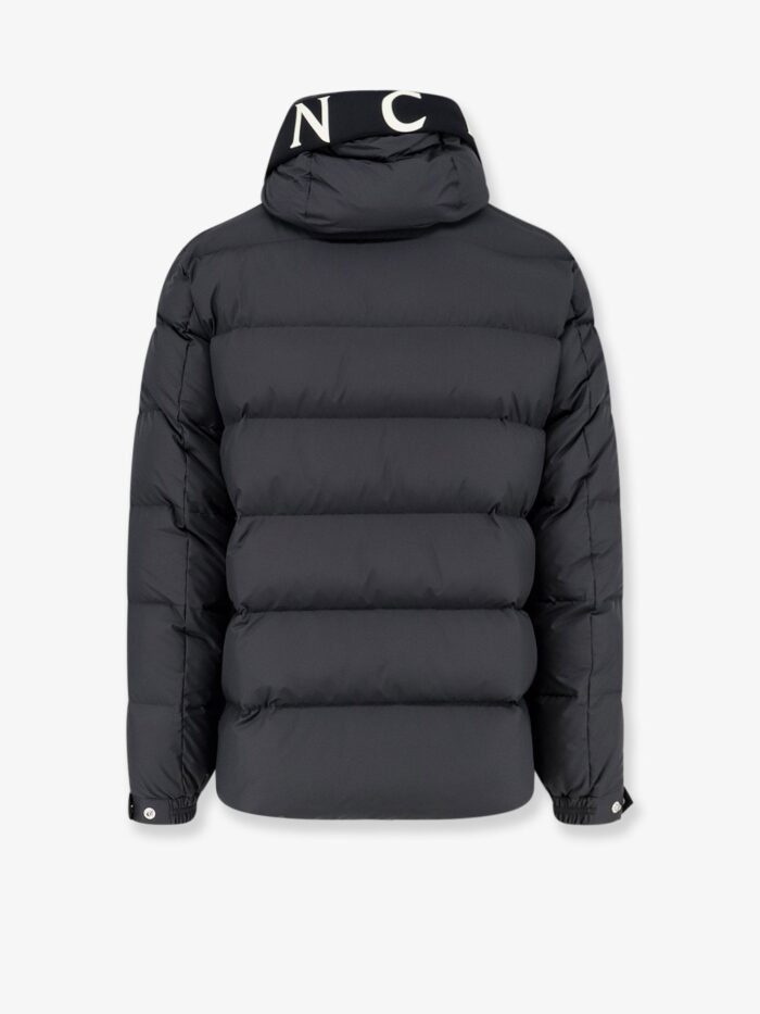 Moncler Orvelle Nylon Down Jacket With Rubberized Logo Detail
