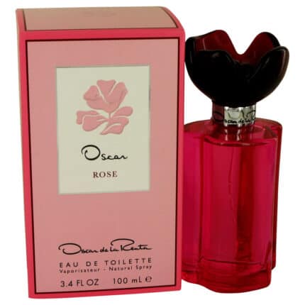 Oscar Rose By Oscar De La Renta - Eau De Toilette Spray 3.4 Oz