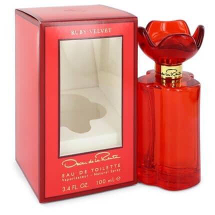Oscar Ruby Velvet By Oscar De La Renta - Eau De Toilette Spray 3.4 Oz