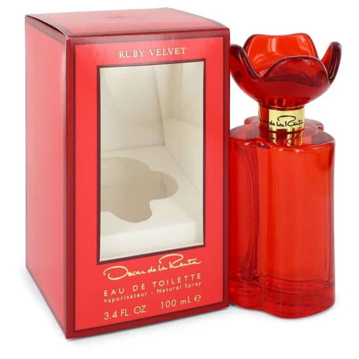 Oscar Ruby Velvet By Oscar De La Renta - Eau De Toilette Spray 3.4 Oz