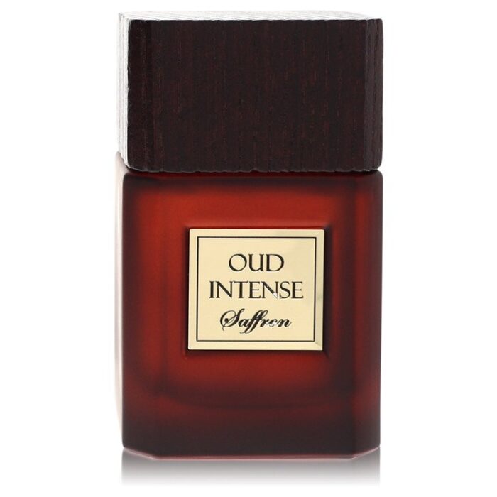 Oud Intense Saffron By Fragrance World - Eau De Parfum Spray (Unboxed) 3.4 Oz - Image 1