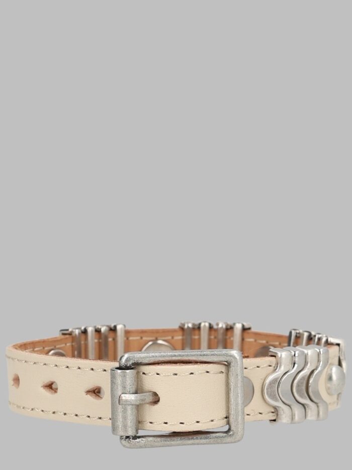 Our Legacy BRACCIALE "WAVE" IN PELLE