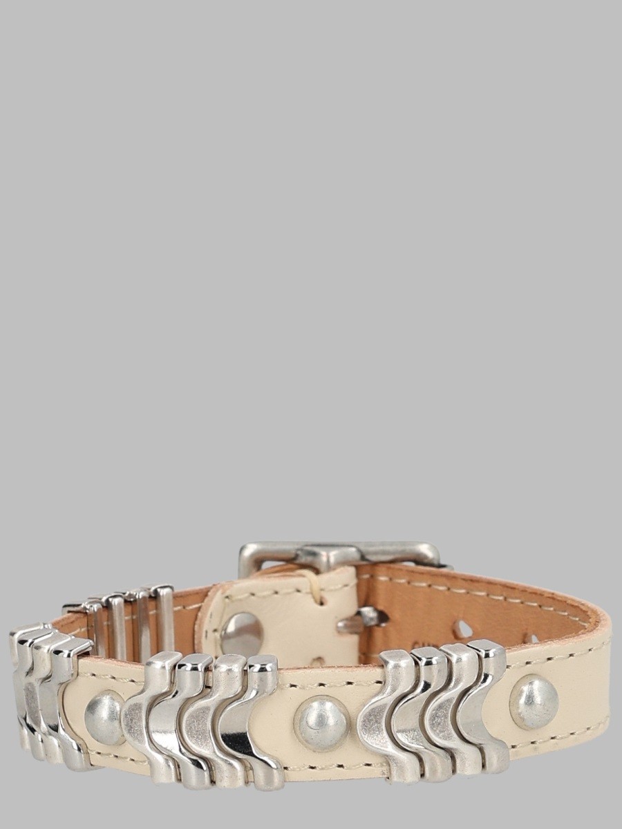 Our Legacy BRACCIALE "WAVE" IN PELLE