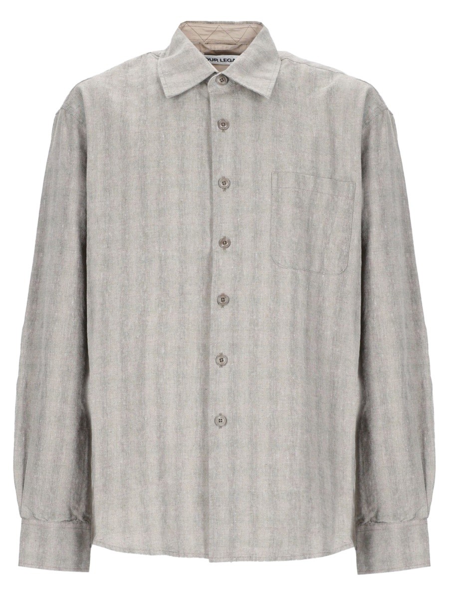 Our Legacy CAMICIA IN COTONE MISTO LINO