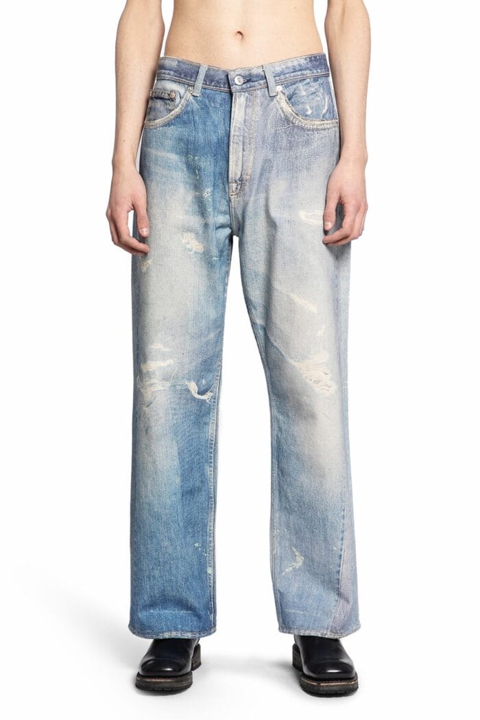 OUR LEGACY Digtal Denim Print Third Cut Jeans