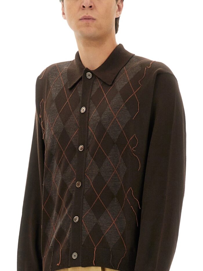 Our Legacy POLO SHIRT "PUB ARGYLE"