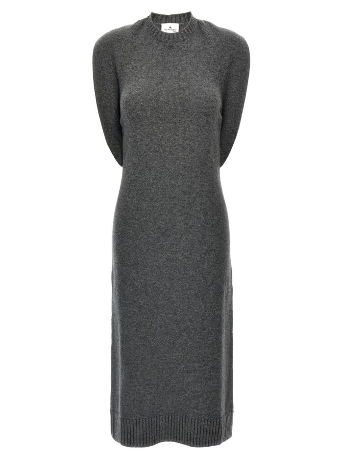 courreges 'over the shoulder drapè' dress COURREGES 'Over The Shoulder Drapè' Dress