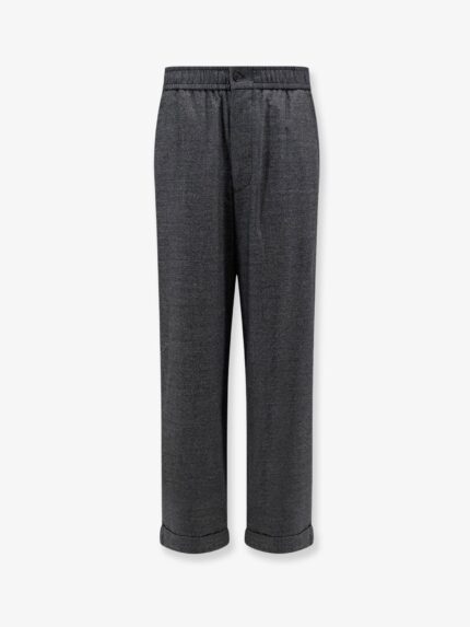 Giorgio Armani Over Virgin Wool And Cashmere Trousers