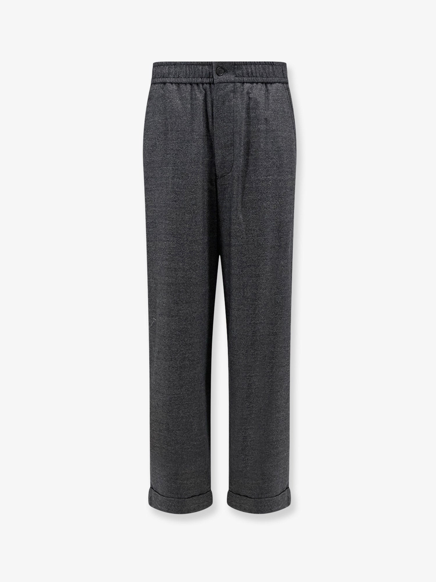 Giorgio Armani Over Virgin Wool And Cashmere Trousers