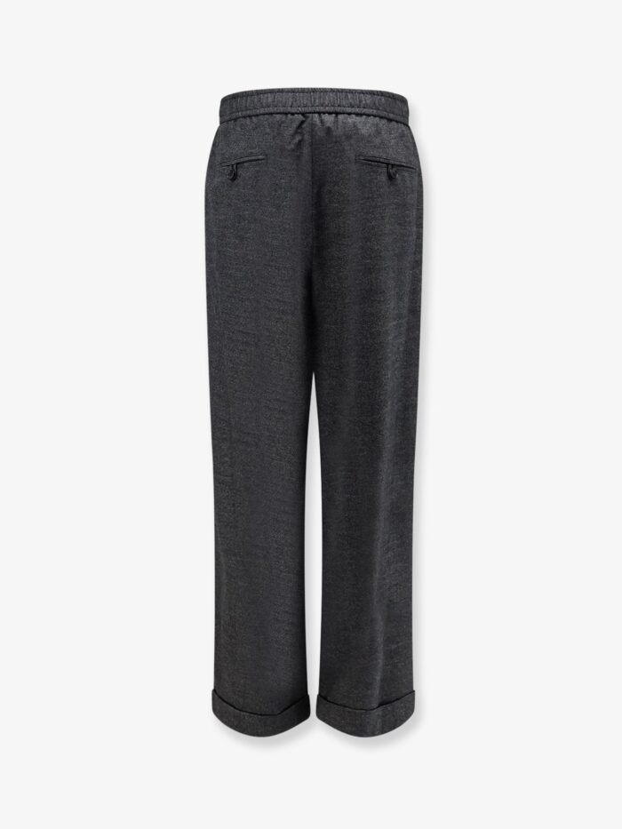 Giorgio Armani Over Virgin Wool And Cashmere Trousers