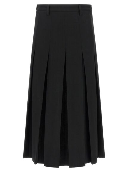 MM6 MAISON MARGIELA Overlapping Pleated Skirt