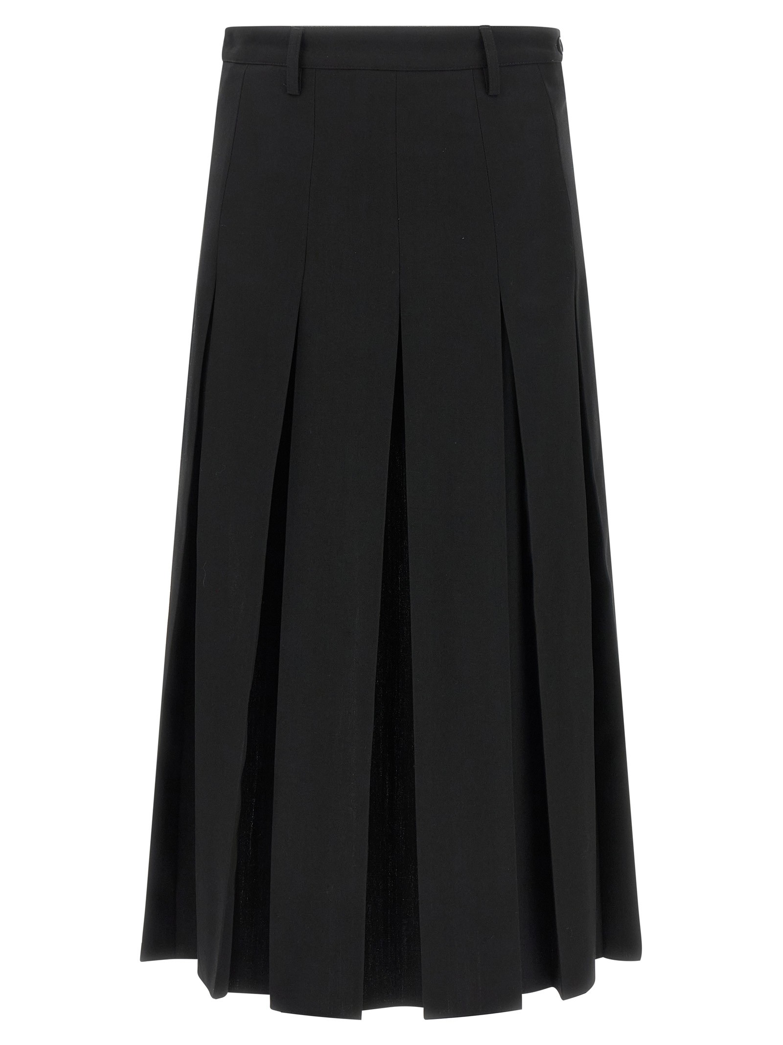 MM6 MAISON MARGIELA Overlapping Pleated Skirt