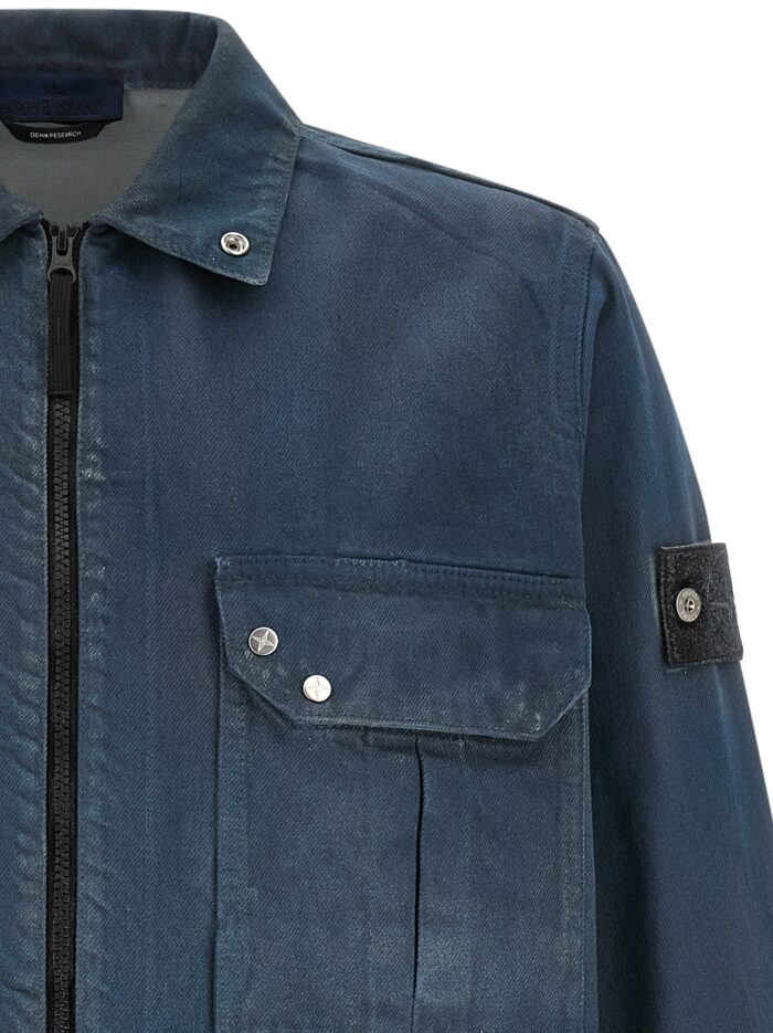 Stone Island Overshirt Capsule Denim Research