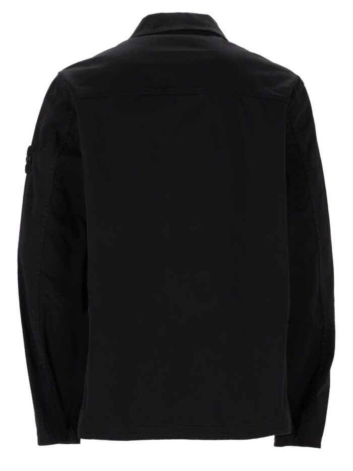 Stone Island OVERSHIRT CON ZIP E TASCHE SUL PETTO
