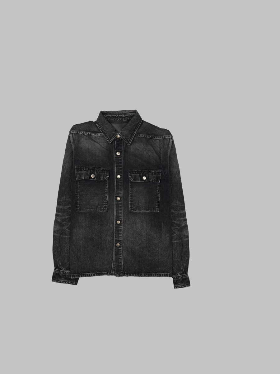 RICK OWENS DRKSHDW Overshirt In Cotone
