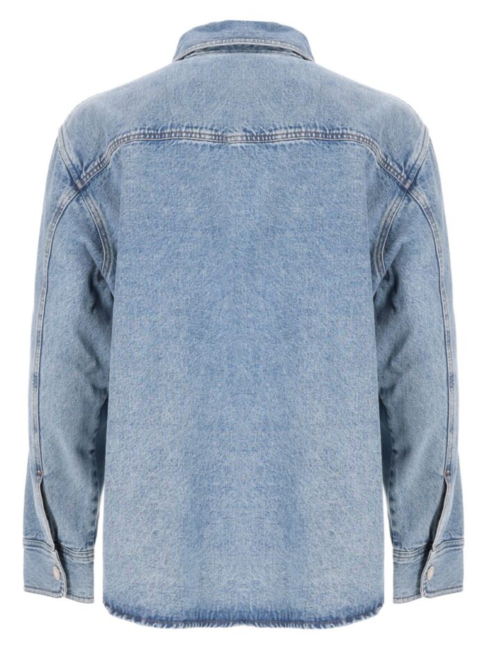 AMI PARIS Overshirt In Denim
