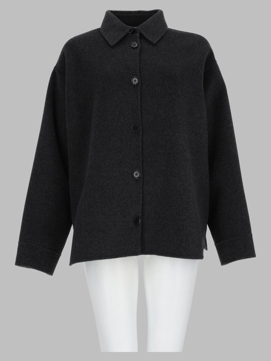 ASPESI Overshirt In Double Di Lana