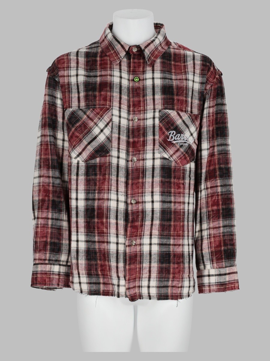 Barrow Overshirt In Flanella Con Stampa