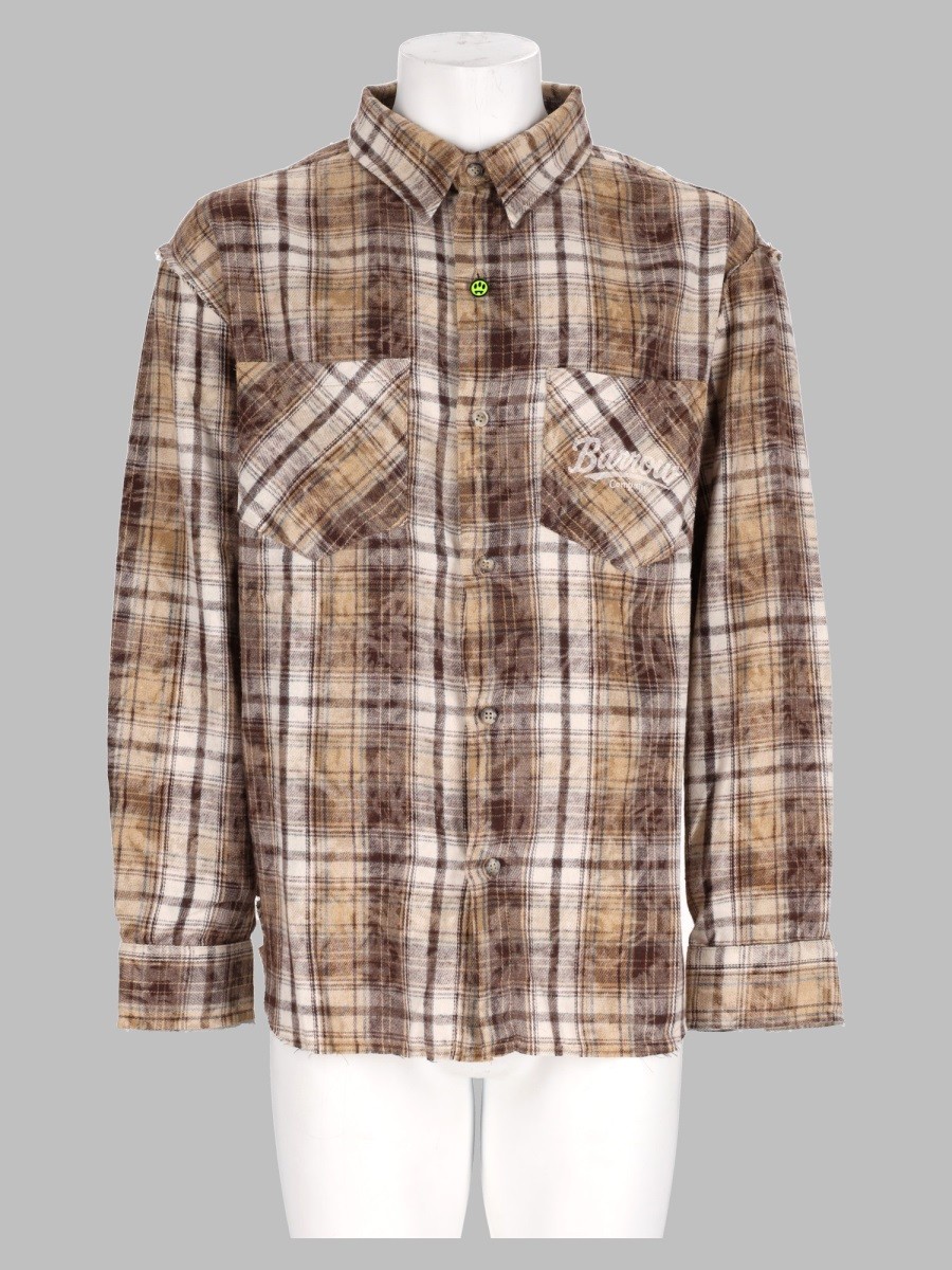 Barrow Overshirt In Flanella Con Stampa