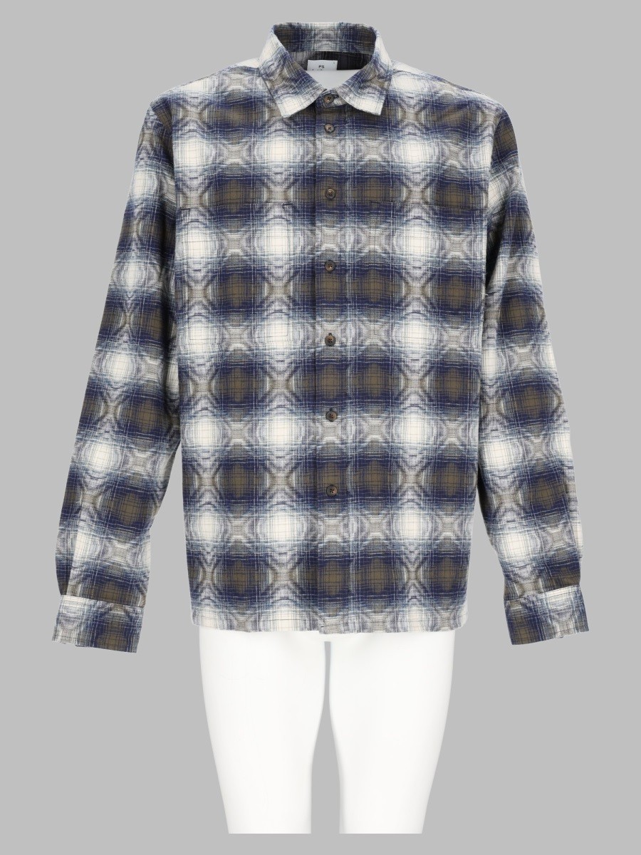 PS BY PAUL SMITH Overshirt In Jacquard Di Cotone