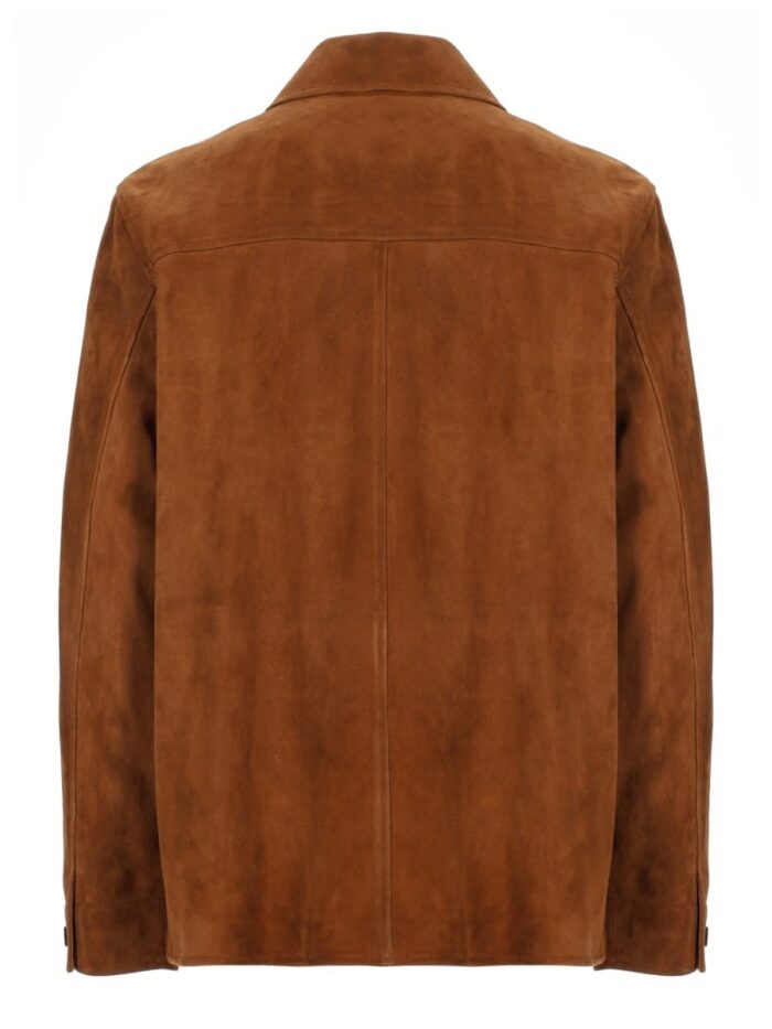 Saint Laurent OVERSHIRT IN SUEDE