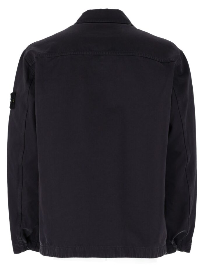 Stone Island OVERSHIRT IN TWILL DI COTONE