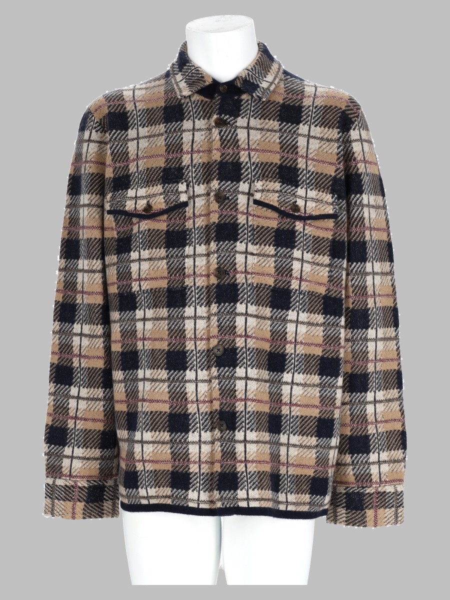 GUEST IN RESIDENCE Overshirt "Plaid Work" In Cashmere