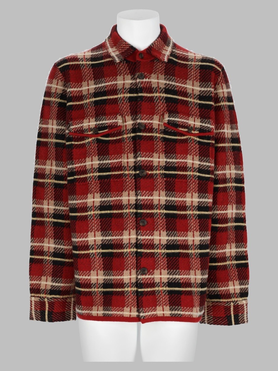 GUEST IN RESIDENCE Overshirt "Plaid Work" In Cashmere