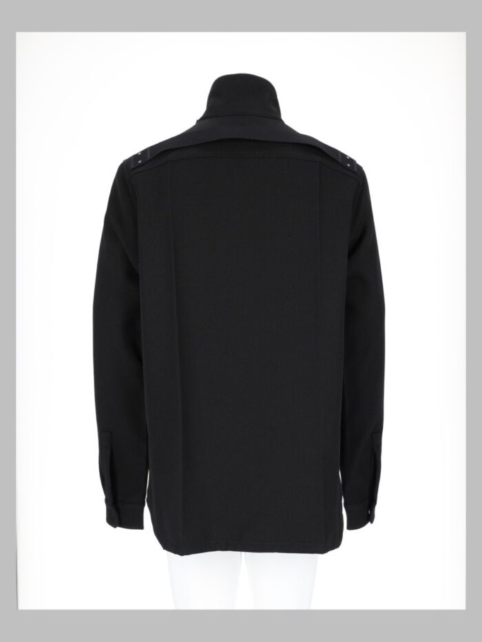 RICK OWENS Overshirt "Tower Runway" In Lana
