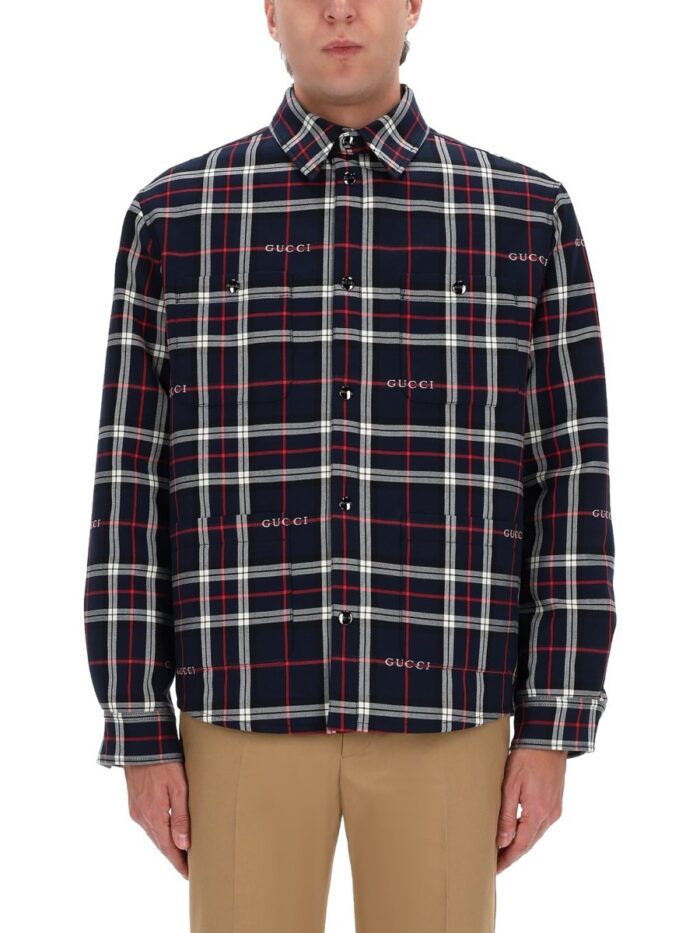 Gucci OVERSHIRT WITH LOGO