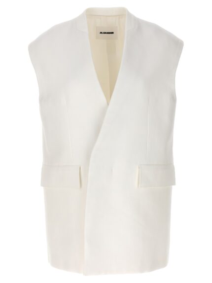 JIL SANDER Oversize Tailored Vest