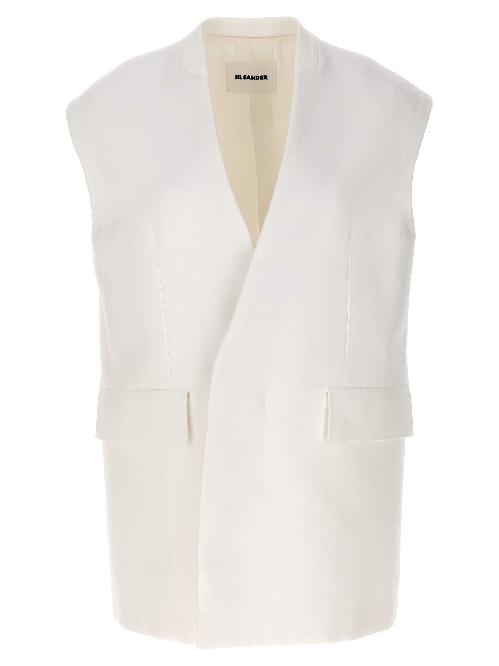 JIL SANDER Oversize Tailored Vest