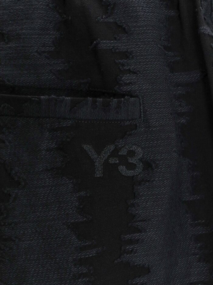 ADIDAS Y-3 Oversize Viscose, Cotton And Linen Trousers