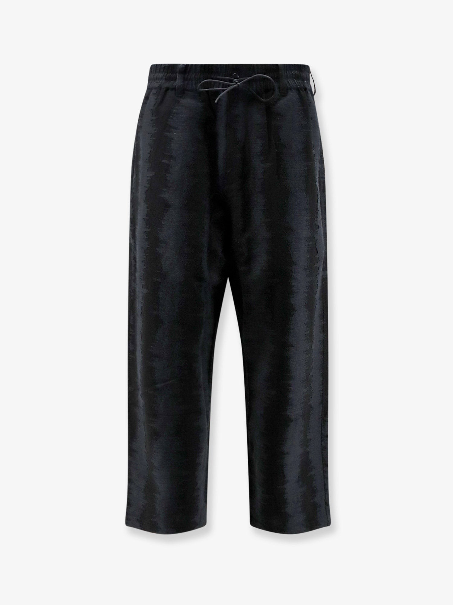 ADIDAS Y-3 Oversize Viscose, Cotton And Linen Trousers