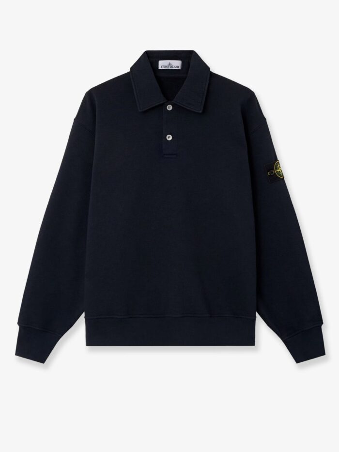 Stone Island Oversized Cotton Polo Shirt