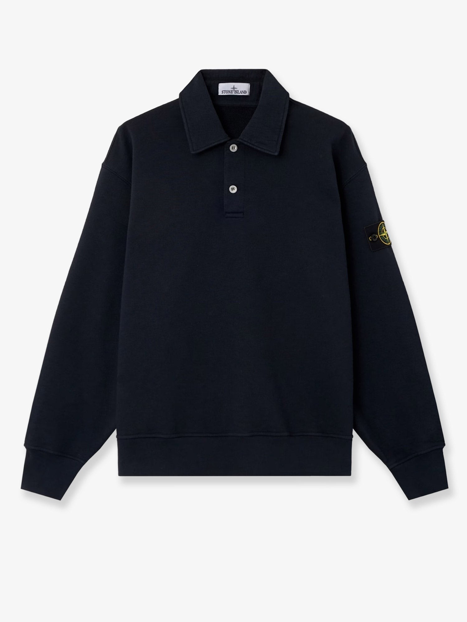 Stone Island Oversized Cotton Polo Shirt